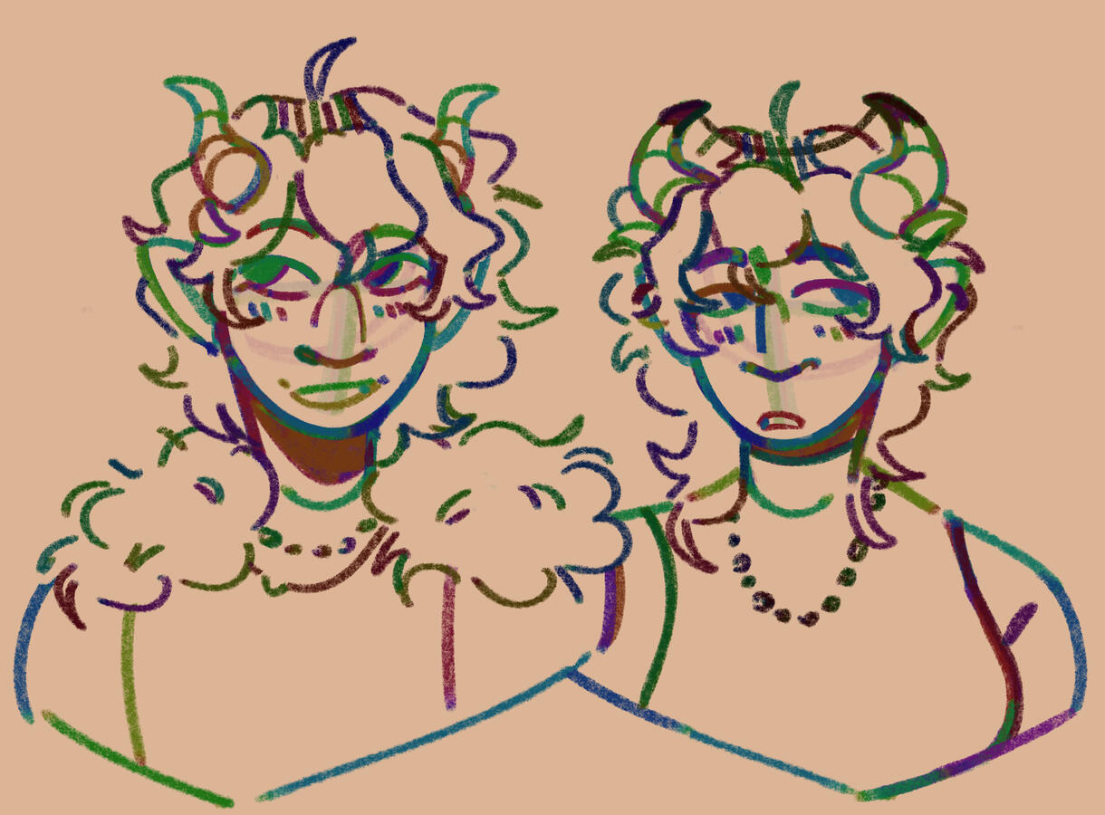 two headshots